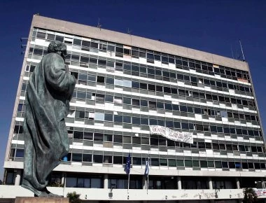 Κατάληψη στη σχολή Θεάτρου του ΑΠΘ για τον Κ. Γιαγτζόγλου (φωτό)